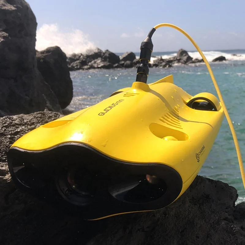 Chasing 4K underwater drones | HD snapshots of diving work, real-time photography, remote control portable underwater drones