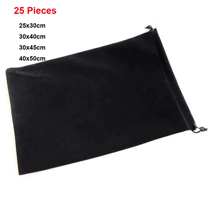 25-pz-lotto-sacchetti-in-velluto-neri-grande-capacita-con-coulisse-per-confezioni-regalo-natale-matrimoni-feste-30x40-40x50cm-misura-grande
