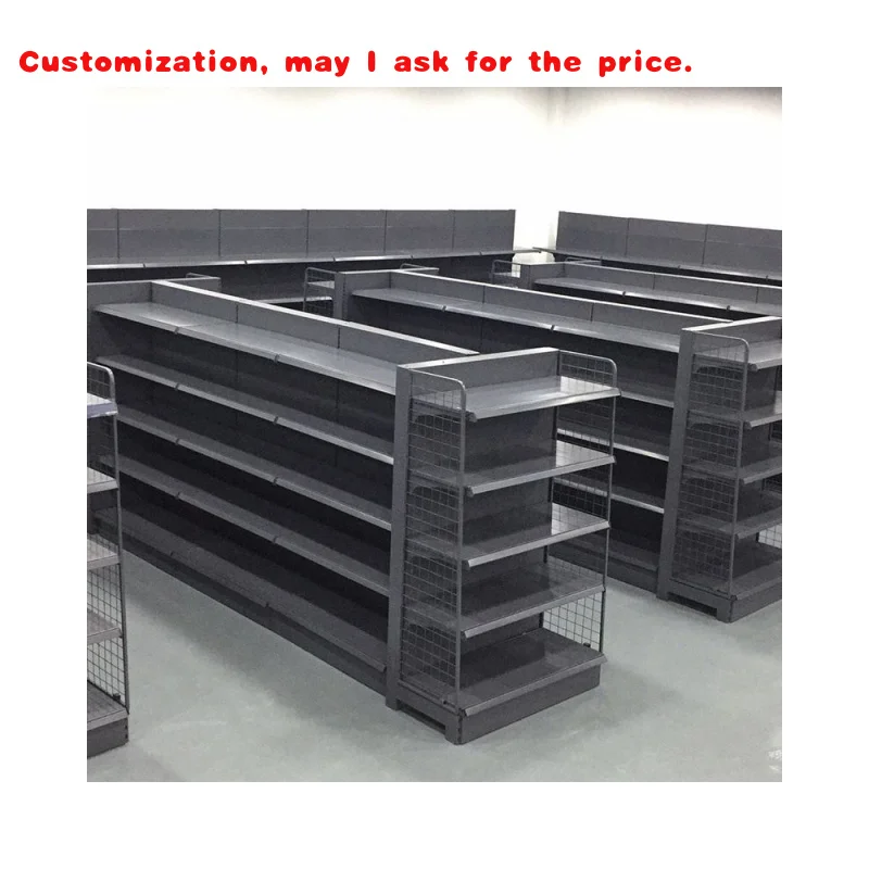 

custom.Modern Light/Heavy Duty Gondola Shelves Supermarket Various Styles Cosmetic Shop Interior Design Showroom Display Counter