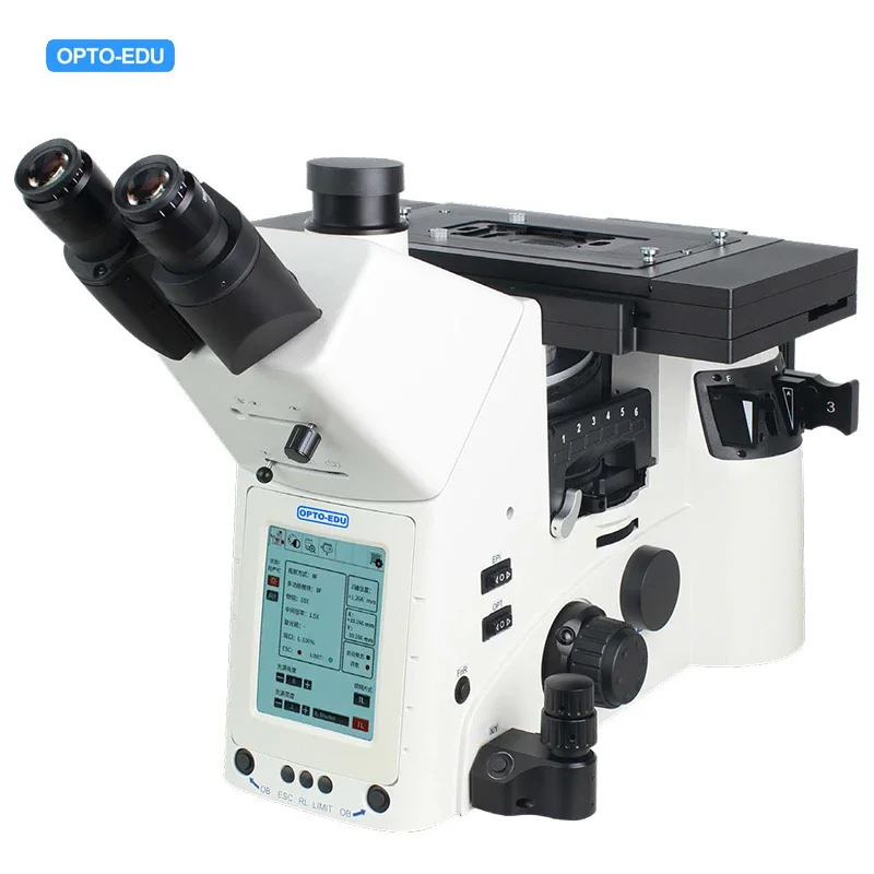 OPTO-EDU A13.1098 Full Motorized Inverted Metallurgical Microscopes