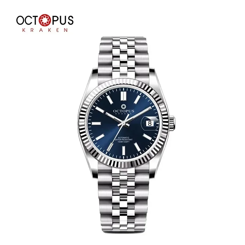 

Octopus 36mm Watches For Men Dress Watch Top Brand Luxury SW200 Movement Automatic Mechanical Sapphire Waterproof 100m BGW9