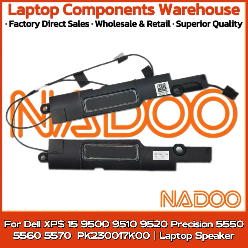 

New Original Laptop Notebook Speaker For Dell XPS 15 9500 9510 9520 Precision 5550 52560 5570 built-in horn audio PK230017K00
