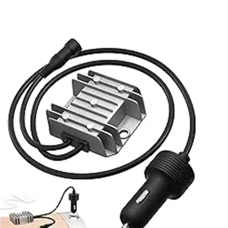 POEPLUS For Starlink Mini Step Up Cigarette Lighter Cable 12V To 30V 3.6A IP67 Waterproof Stable Car