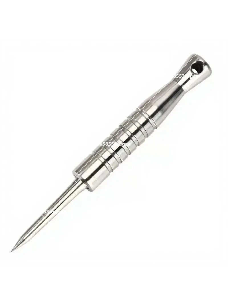 Stainless Steel Tea Pick -  Hidden Storage Tool with Machining | Tea Cone & Tactical Accessory
