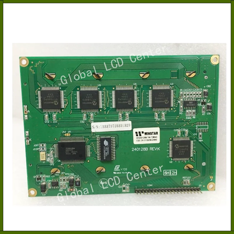 

Новинка, совместим с Winstar WG240128B-TMI-VZ #010 240128B REV:D, ЖК-дисплей, панель экрана