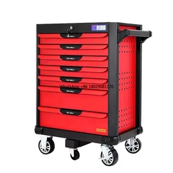 7 Drawers Tool Cart Trolley Cold Rolled Steel Car Repairing Workshop Craftsman Tool Cabinet Garage Storage Boxes