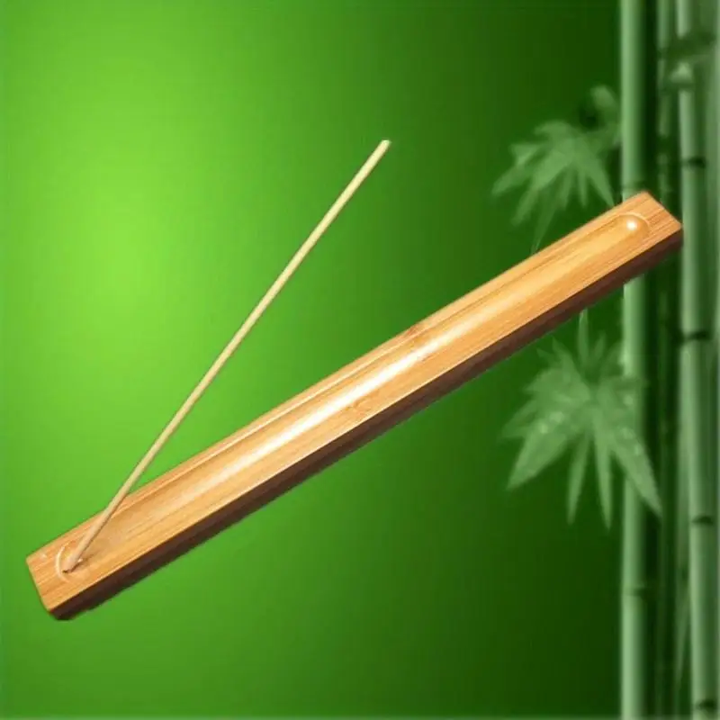 3pcs Bamboo Material Stick Incense Plate Incense Holder Fragrant Ware Burner