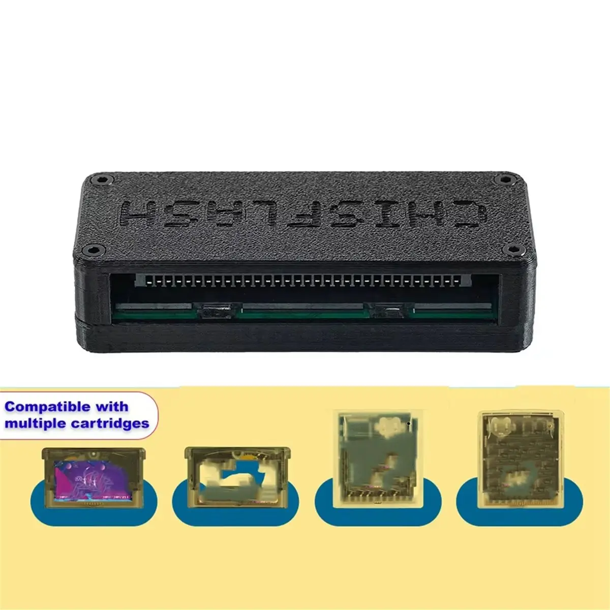 L73A NEW New ChisFlash Burner for GameBoy for for Cartridge Programmer Support Backup ROMs & Game Save