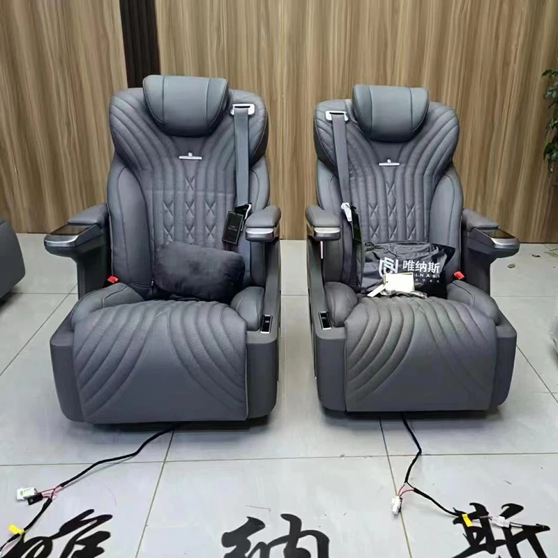 

Auto Accessories Interior Upgrade Custom Rv Captains Chairs Leather Seats Luxury Van Seat for Mercedes Sprinter Captain Seats