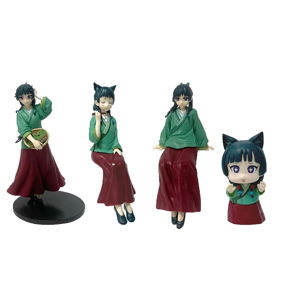 

Игрушка-подарок: Фигурка аниме-персонажа «Дневники аптекаря» (версия Q), модель Маоми из ПВХ, кавайная кукла для украшения автомобиля, рождественский подарок для детей