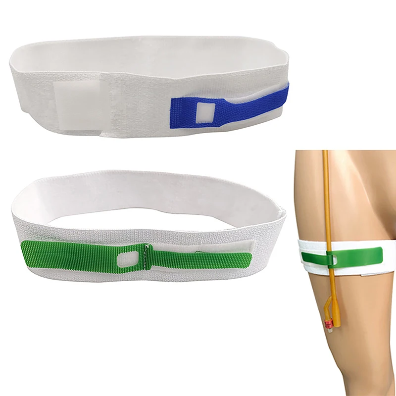 1Pcs Durable Urine Bag Leg Holder Fixation Band Catheter Fixator Elastic Adjustable Comfortable External Fixation Fixator