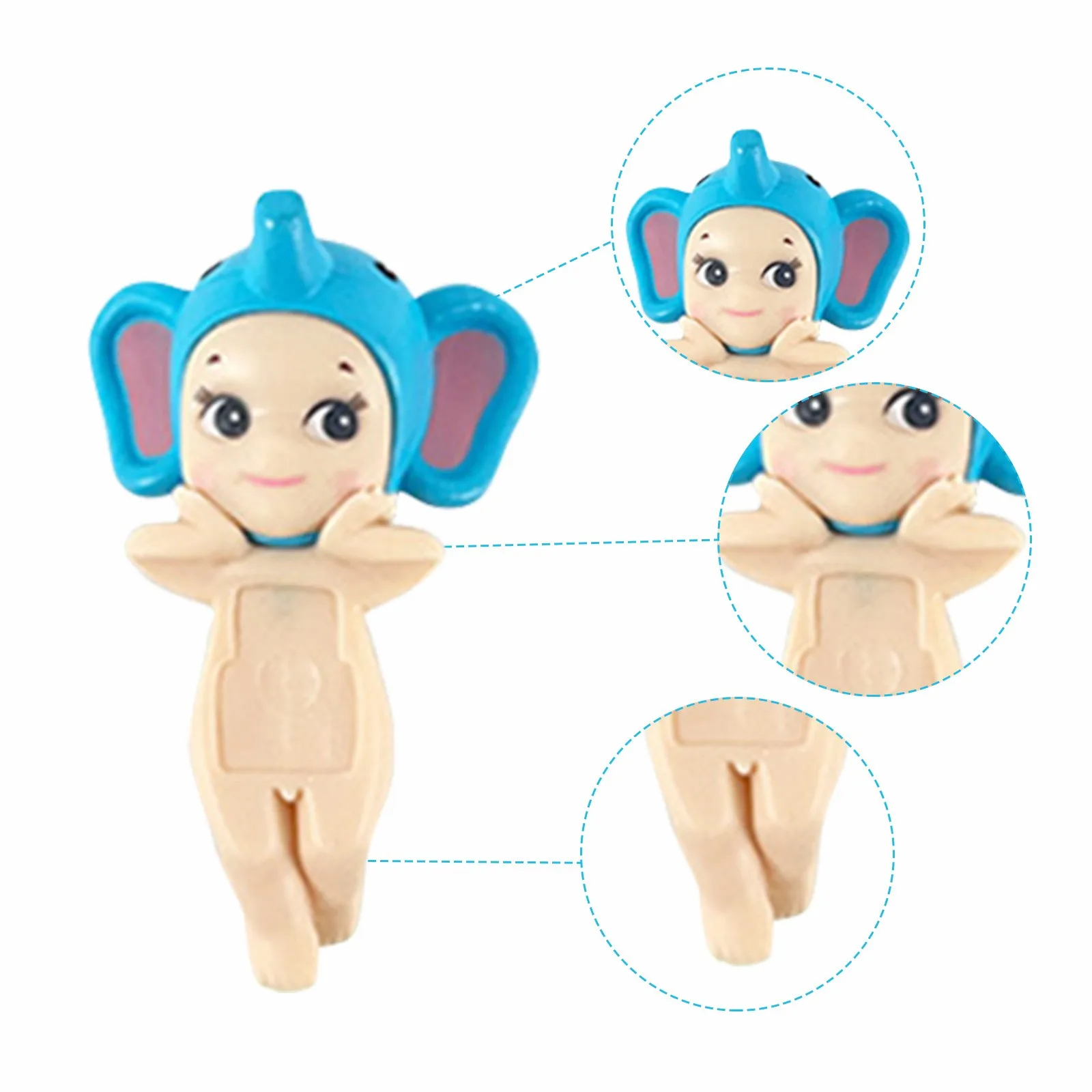 كشف العوالم الغامضة للعجائب المجنحة التماثيل الملاك المثير للاهتمام في المفاجأة صندوق أعمى الملاك هيبر سلسلة الحلم الشكل