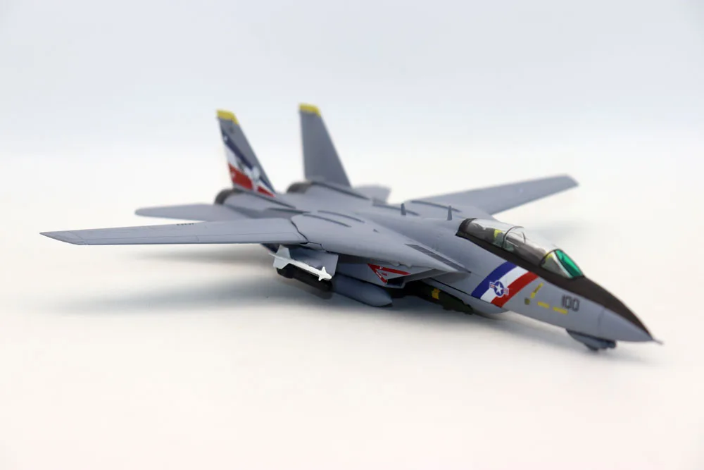 New 1/100 Scale F-14D TOMCAT USNAVY VF-2 2003 Fighters Metal toys For Collection Gifts