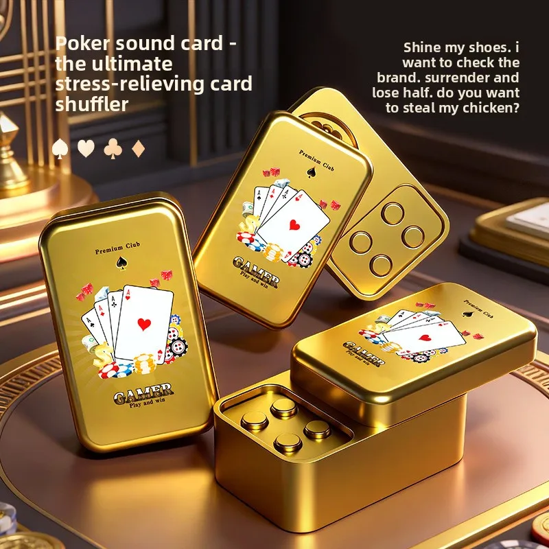Hot-selling Models, I Want To Check The Brand, Shine Shoes, Sound Edc Decompression Toys, Texas Hand Push Poker