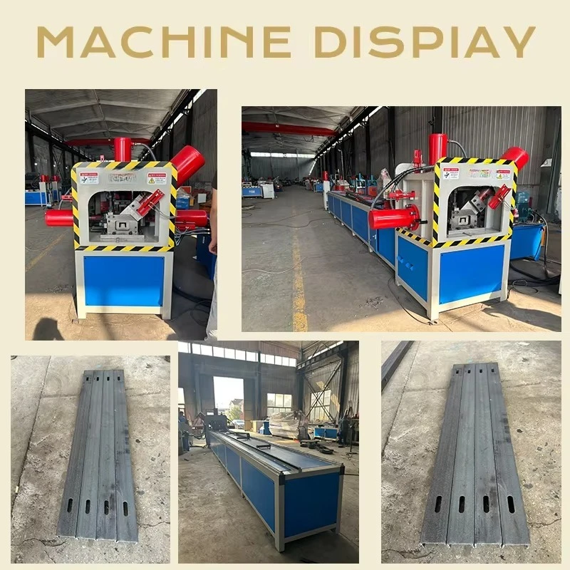 Channel Steel Punching and Cutting Machine Automated Processing Production Line for Steel Structure Power Engineering