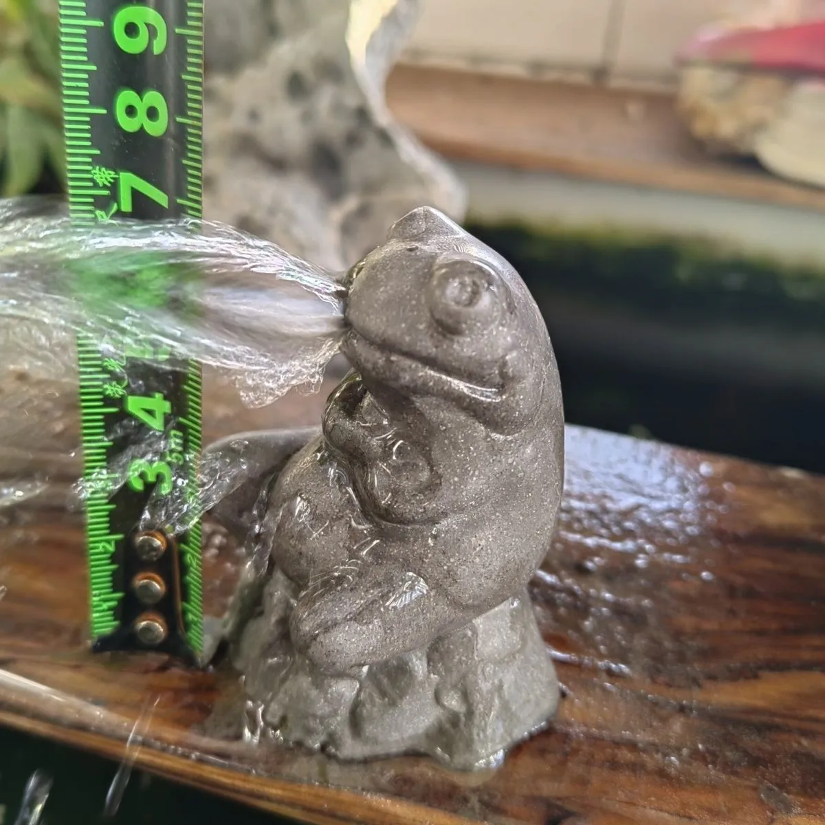Artificial Stone Ornament With 8mm Tube Aquarium Decor Water Feature