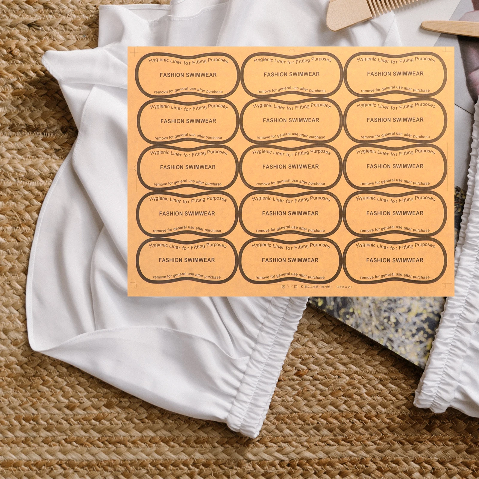 

100 шт. наклеек для бикини: надежные, многоразовые, самоклеящиеся защитные наклейки для купальников, нижнего белья, чистый барьер