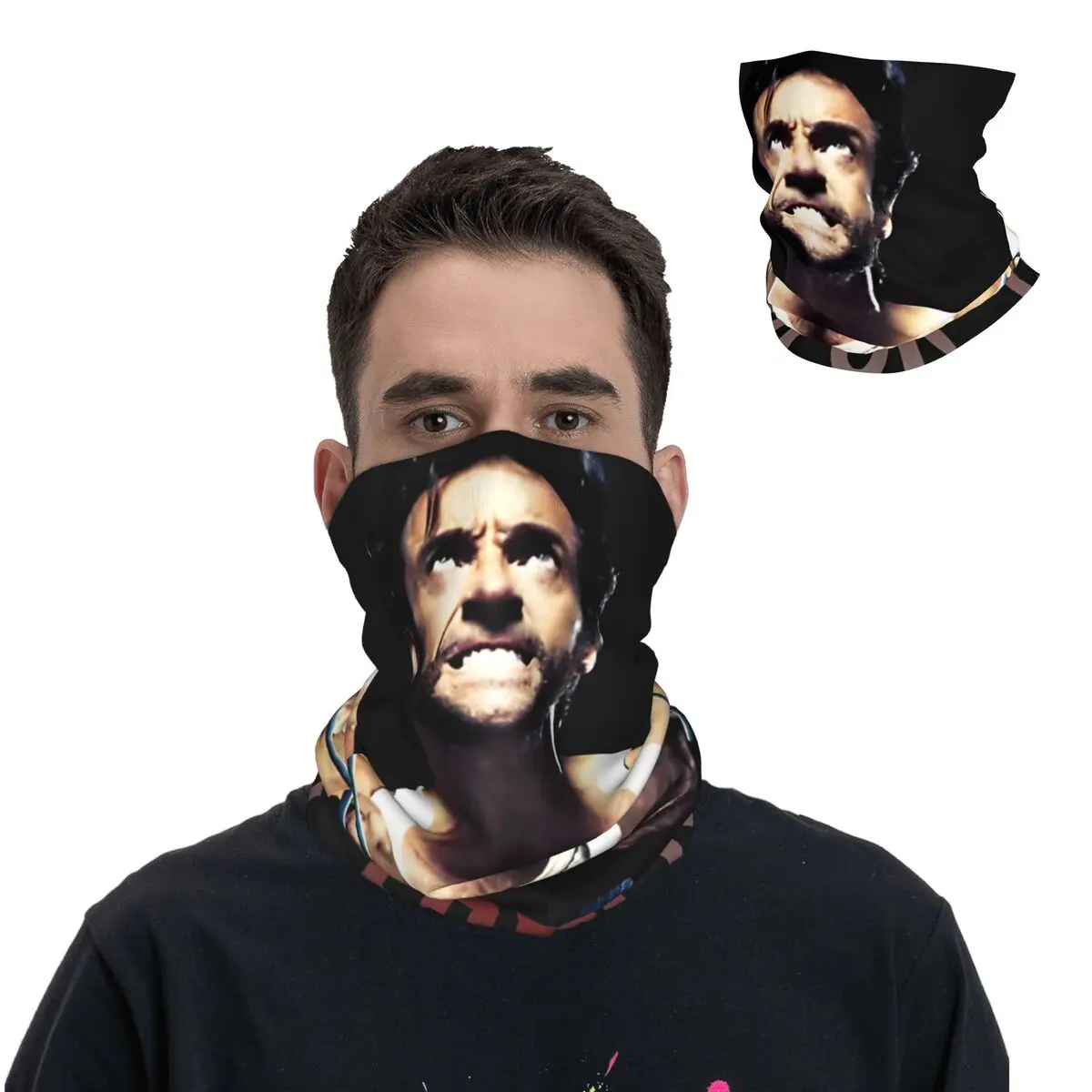 

Weapon X Motocross Bandana Neck Gaiter Printed Disney Marvel Deadpool And Wolverine Face Mask Cycling Face Mask