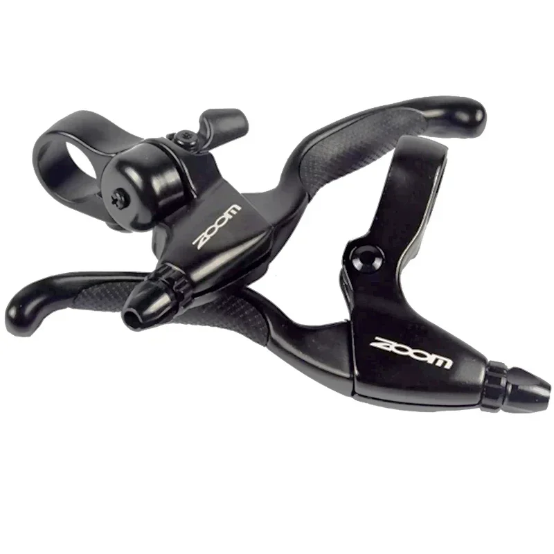 ZOOM Bicycle Brake Lever with Bell Aluminum Alloy for V-Brake Disc Brake Levers Fold Bike Brake Used for 22.2mm Handlebar