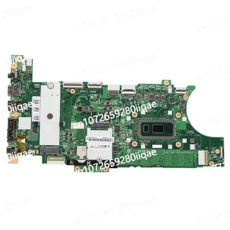 T14s X13 Laptop main board Original with i5-10210U Central Processor 8g Memory 5B20Z45776 NM-C891