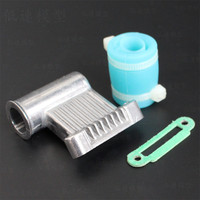 HSP 02031 Exhaust Manifold + PAD 1P RC 1/10th 4WD Car Buggy Monster Truck Spare Parts 02027 / 02172