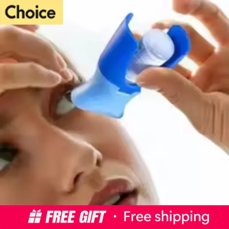 2029 Travel Portable Eyedrops Holder Reusable Eye Drops Helper Eyedrop Guide Aid Eye Ointment Applicator Care Tool Tool