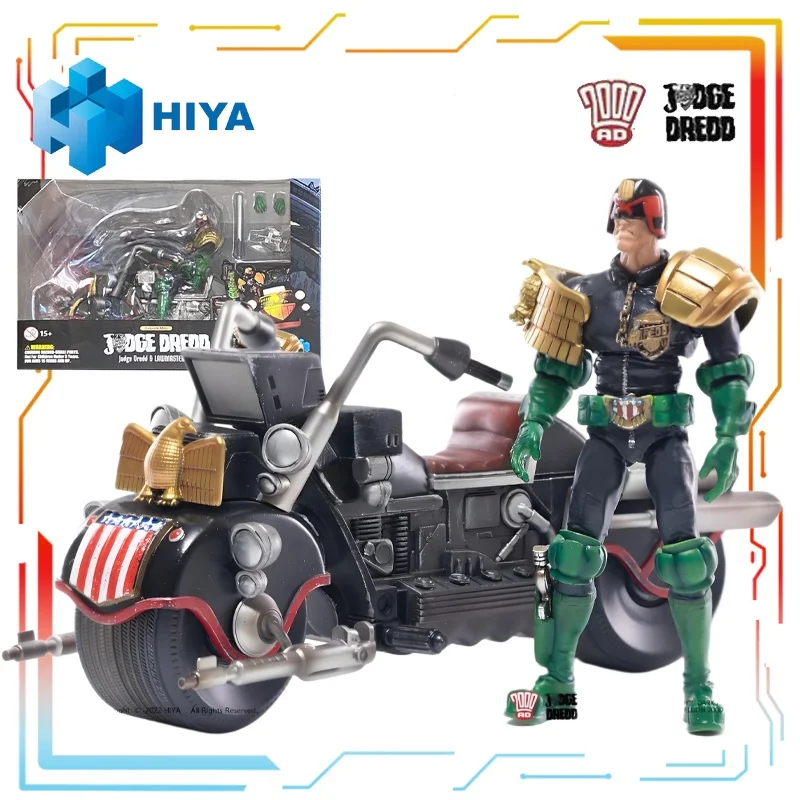 스팟 상품 Hiya Toys 오리지널 이동식 시리즈 판사 앤더슨 애니메이션 액션 피겨 모델 장난감 소년을위한 소장 모델 선물