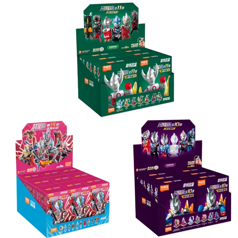 

Подлинные в наличии Blokees Ultraman Shining Version 10, Ultraman Orb Thunder Breaster Spacium, собранные подвижные модели, игрушки, подарки
