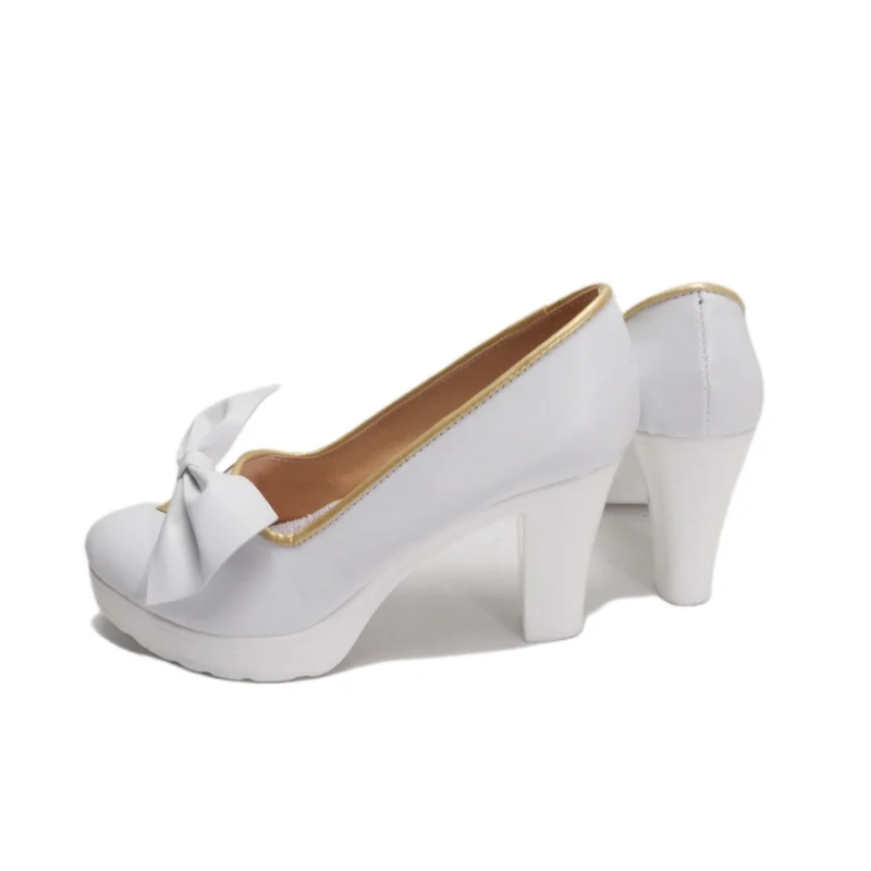Yurizono Seia Cosplay Jogo Azul Arquivo Cosplay Sapatos Anime Role Play Sapatos para Mulher