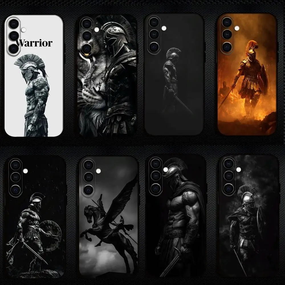 

G-Gladiator Black Phone Case For Samsung Galaxy A73,A72,A71,A70,A53,A52,A51,Others Soft Black Cover