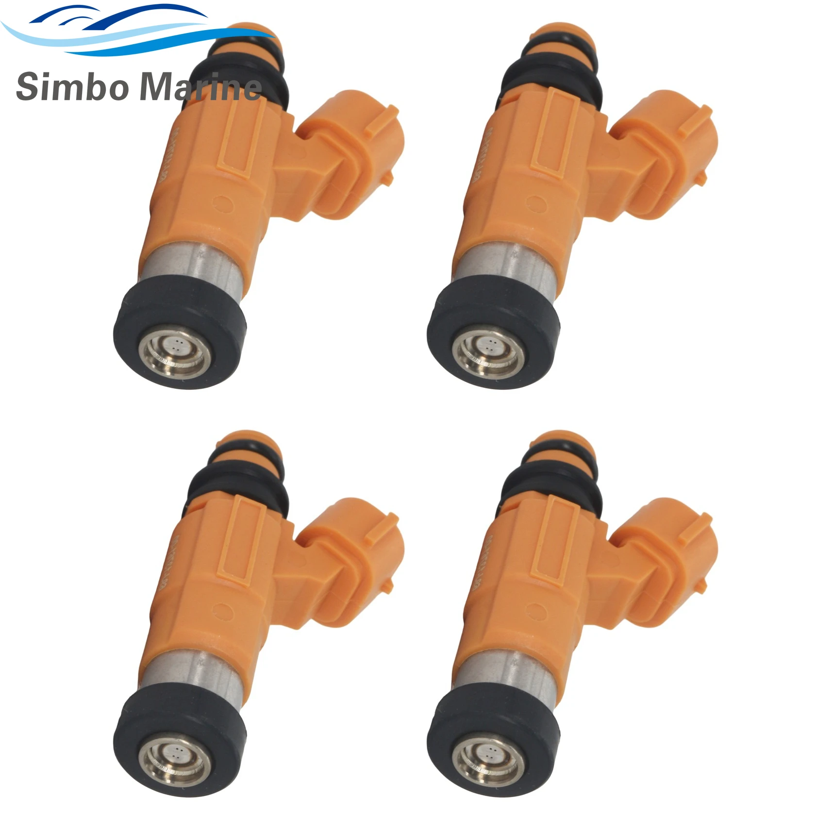 

4 шт. 69J-13761-00 топливная форсунка в сборе для подвесного двигателя Yamaha Boat 2002-2012 4-тактный F200 F225 200HP 225HP Замена 888212