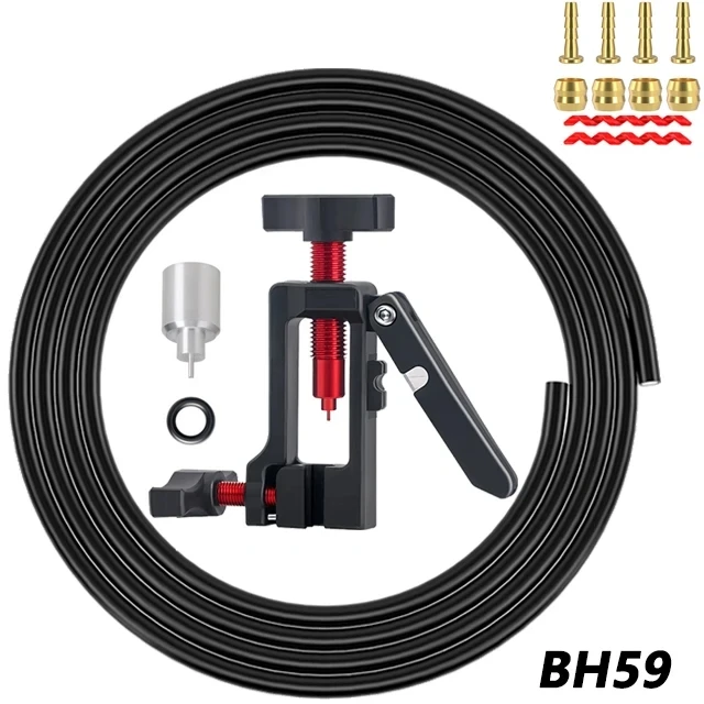 2-in-1-Fahrrad, hydraulische Scheibenbremse, Ölnadel, Werkzeuge, Treiber, Schlauchschneider, Kabeltange, Olive Connector Insert BH59 BH90, Installationspresse