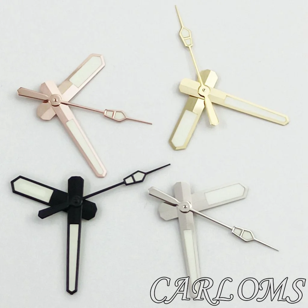 TOP NH34 NH35 NH36 7S26 7S36 4R35 4R36 MovementSilver Black Gold Rose Gold Watch Hands Luminous