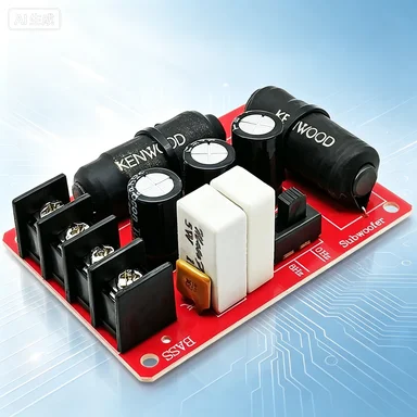 Crossover Board for 200W Subwoofer, Adjustable Solder-Free DIY Car Home Speaker Bass Module