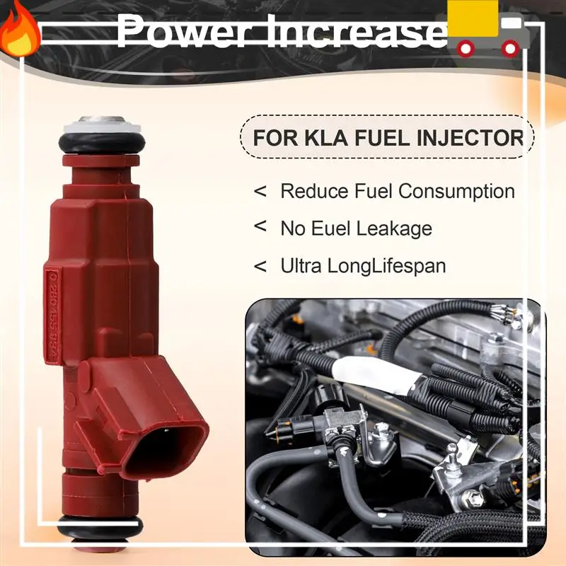 

Discount-6PCS 0280155934 New Fuel Injector Nozzle For Dodge Dakota 3.9L V6 2000-2003