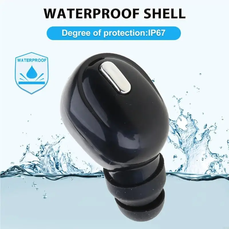 Earbud 16 fd ergonómico Single BT5.2, auricular invisible para sueño cómodo