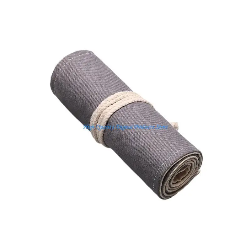 u2jeアーティストペイントブラシホルダーキャンバスロールアップバッグケースペイントブラシストレージポーチオイル水彩ガッシュアートペイントブラシ用