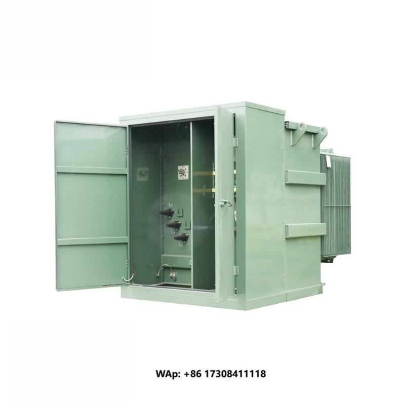 Yawei ZGS IEEE Standard 500 KVA 34.5kV 400/230V Three Phase Padmounted Transformer ISO CE for 50/60Hz for ONAN Cooling