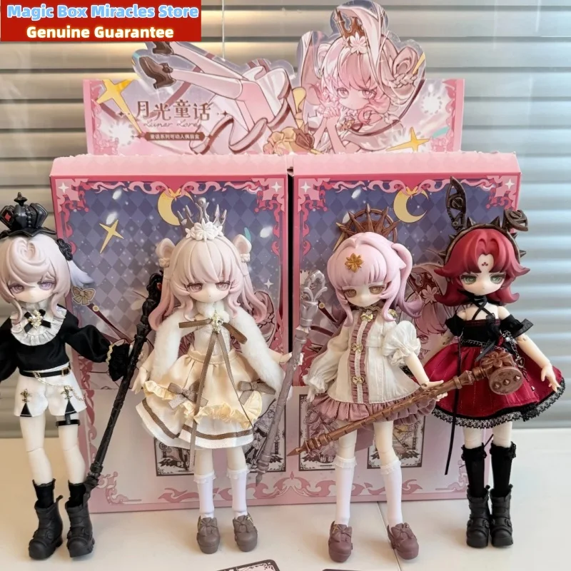 

Original1/8 Bjd Lunar Lore Blind Box Kawaii Action Figure Movable Joint Doll Desktop Ornament Collection Model Toy Surprise Gift