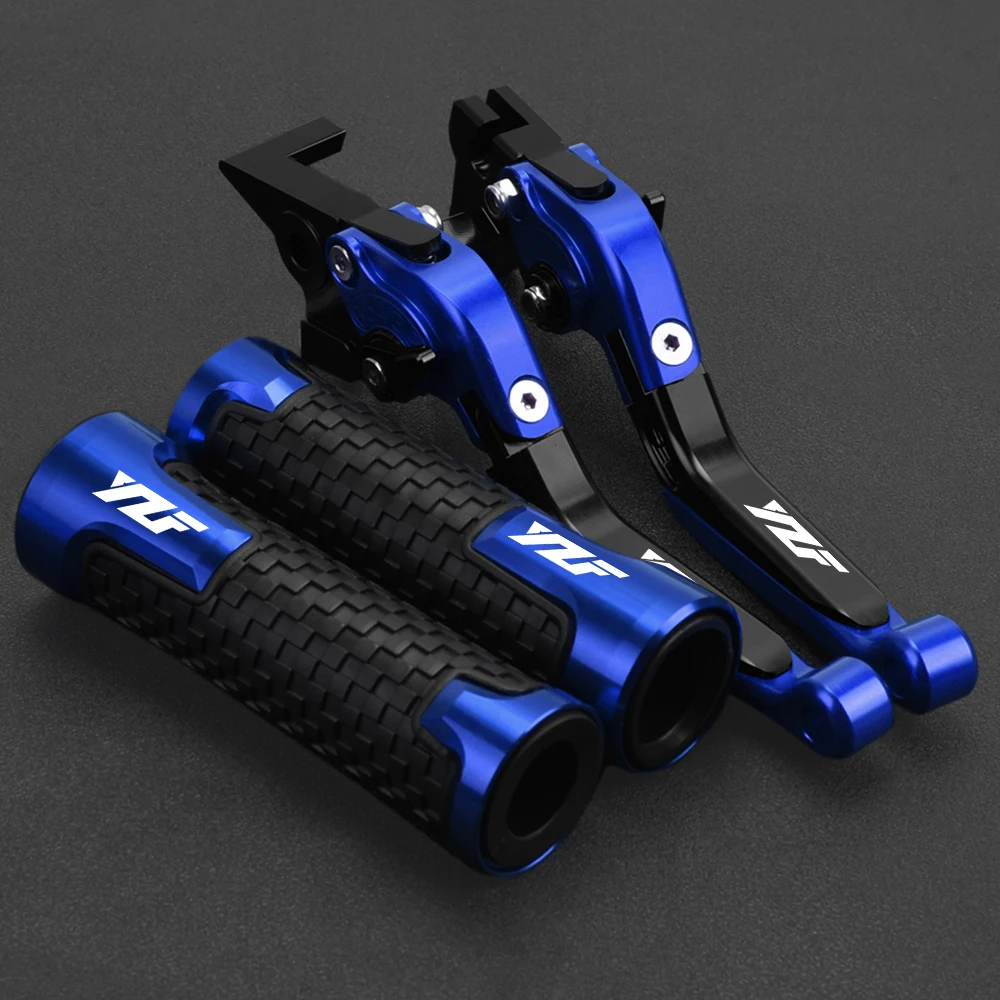 

2024 For YAMAHA YZFR15 YZF R15 YZF-R15 2008-2023 2022 Motorcycle Handlebar Grips Hand Bar Ends Extendable Brake Clutch Levers