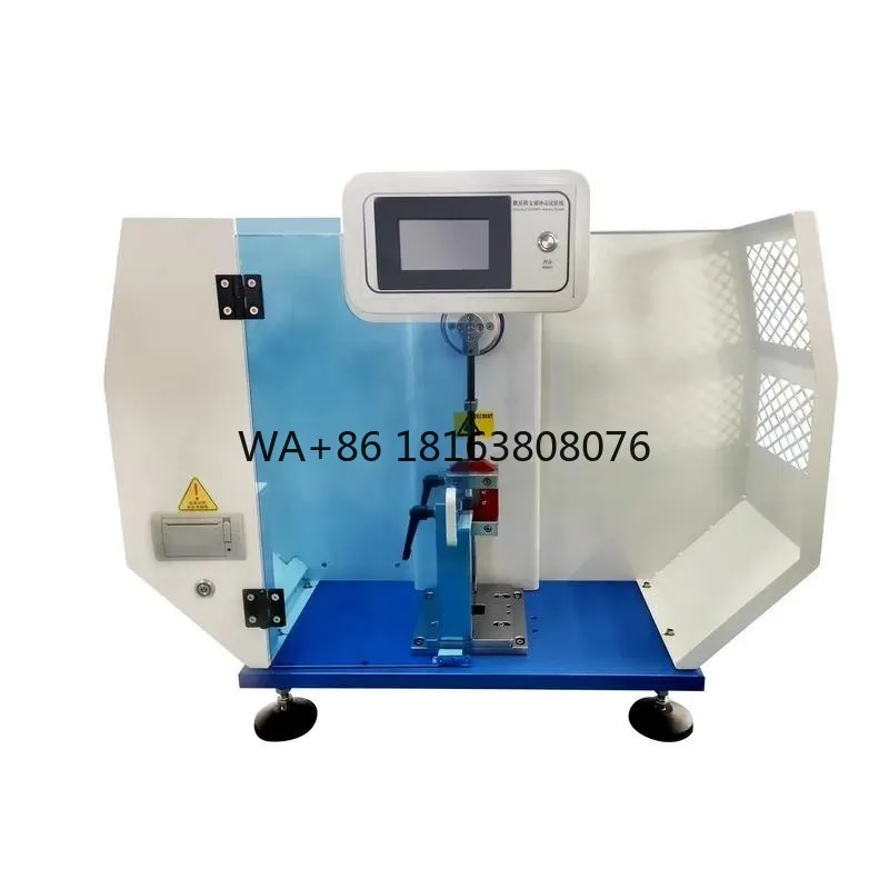 Touch Screen Digital Touch Screen Digital Impact Testing Charpy Pendulum Tester for Plastic
