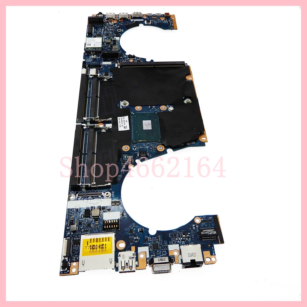 Imagem -04 - Placa-mãe Portátil para hp Cpu Notebook Mainboard La-c381p I76820hq 15-g3 15 g3