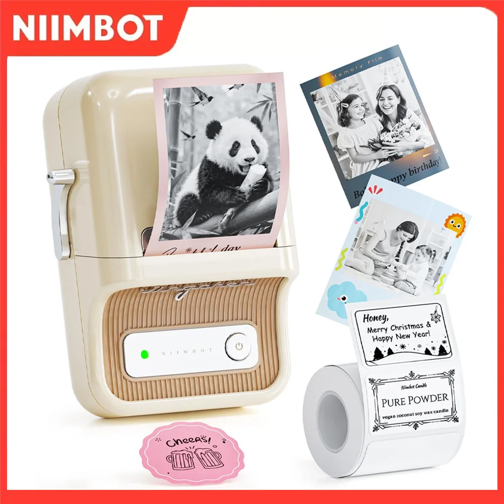 �y�Z�[�����zNIIMBOT B21 Pro ���x�����[�J�[ 300DPI �~�j�v�����^�[ �S�����x���v�����^�[ �ƒ됮��/�ʐ^���/�w�K�O���t�B�b�N�p���