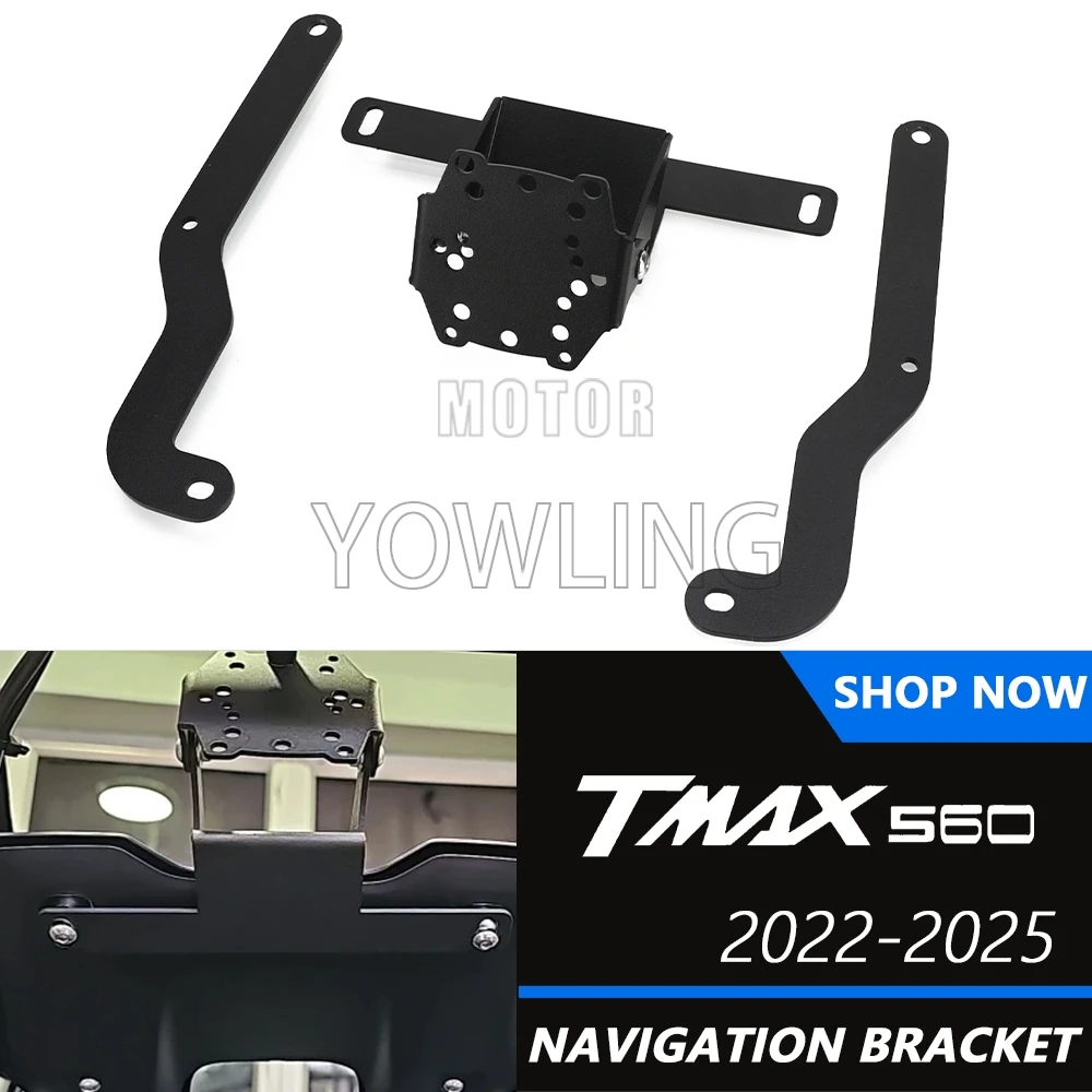 

Крепление для GPS-навигатора и смартфона для мотоциклов Yamaha TMAX T-MAX 560 TMAX560 2022 2023 2024 2025