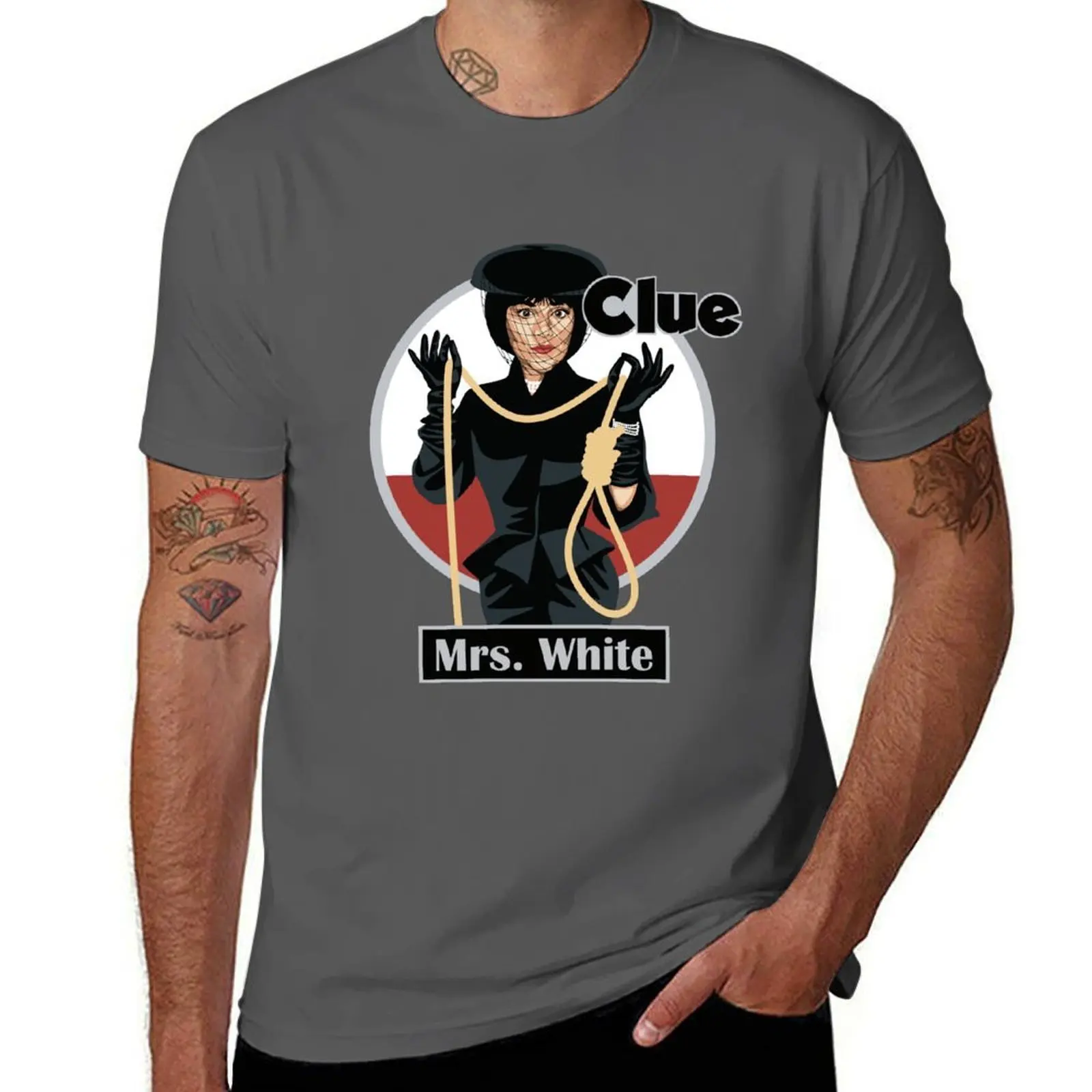 

CLUE Mrs White T-Shirt Trend Art Print T-Shirt