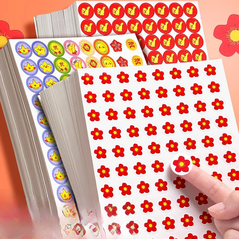 skin-adhesive-reward-stickers-for-nursery-praise-and-encouragement-ideal-for-primary-school-homework-and-kindergarten