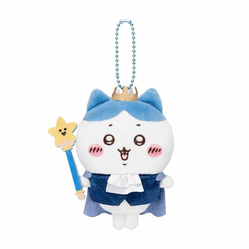 Jhiikawas Fairy Tale Prince  Princess Series Plush Keychain Cute Usagi Hachiware Jiikawa Anime Pendant Kawaii Bag Charm for Fans - view 5