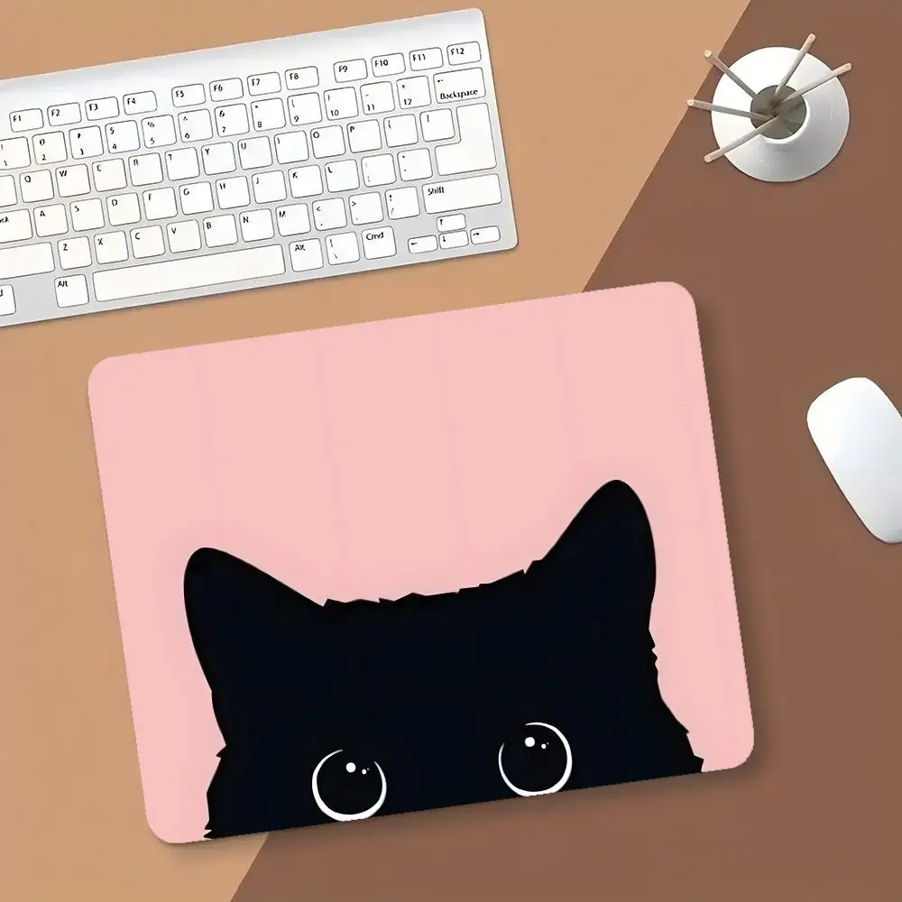 Computer mouse mat cat Mouse Computer desk mat Mouse mats Gamer mouse mat Keyboard and mouse Cute mat XXL Pad