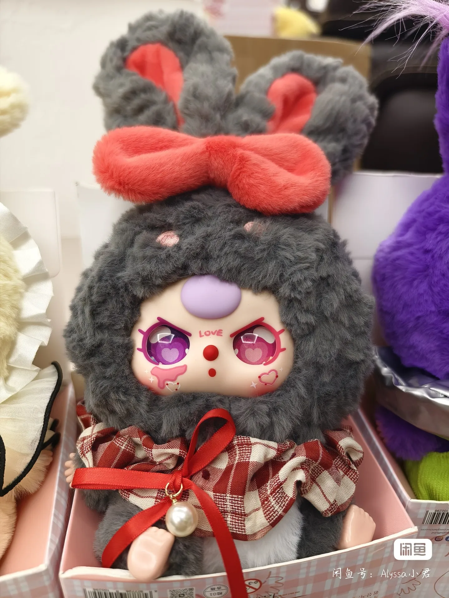 Baby Three Lily Rabbit Town V2 Series мультяшная плюшевая глухая коробка милая кукла кулон орнамент-сюрприз загадочная коробка рождественские подарки