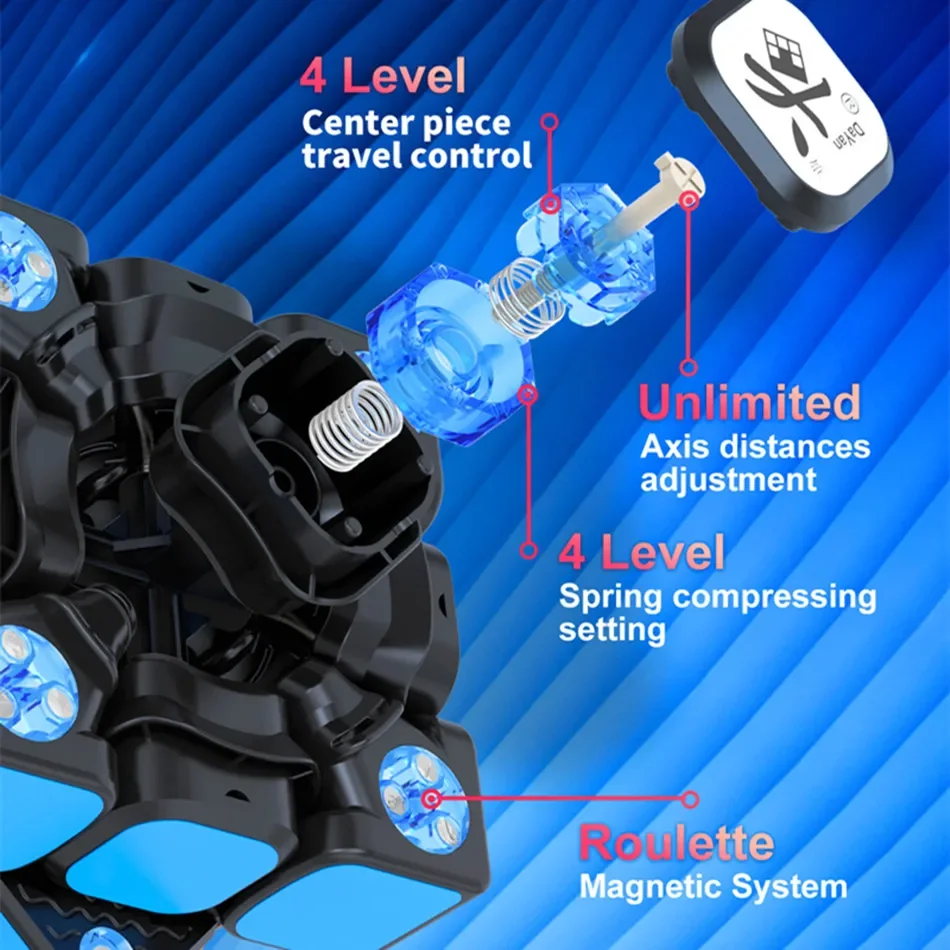 Dayan Tengyun 3x3x3 V2 M Magnetic Cube Professional Tengyun V2m 3x3 Tengyun V2 Magic Speed Cube Puzzle Educational Toys